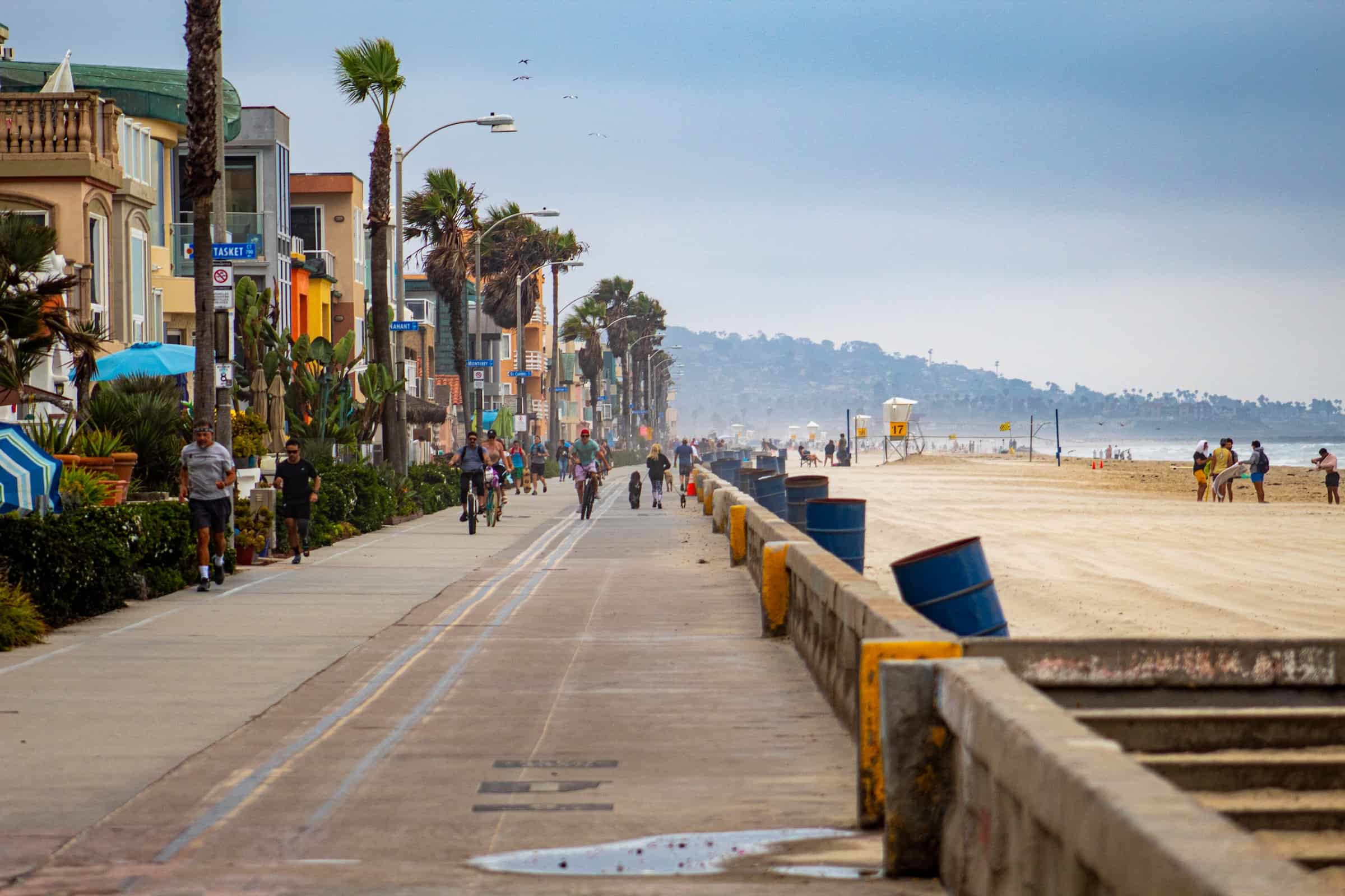 San Diego Mission Beach scenic view